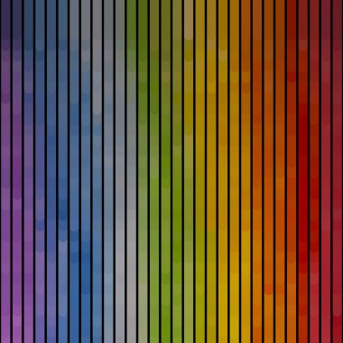 Gökkuşağı mozaik. arka plan, geçiş parlak renkler, vektör arka plan. Geometrik şeklin vektör zemin. Essentials Koleksiyonu