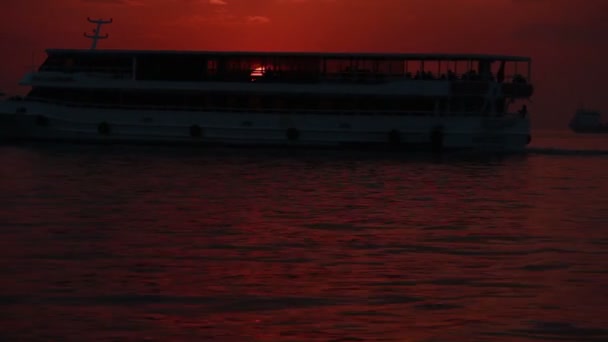 Ferry reizen, mei 2016, Turkije — Stockvideo