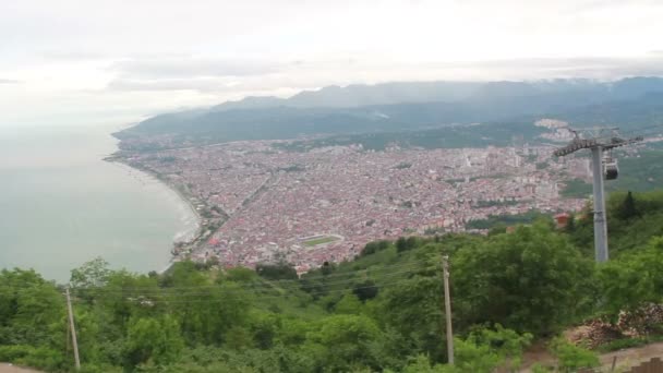 Ordu City view, time lapse, junho de 2016, Turquia — Vídeo de Stock
