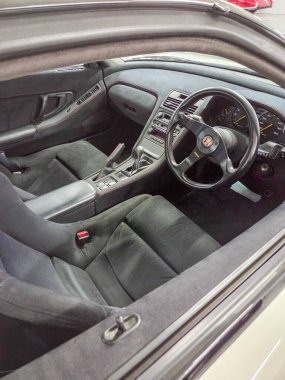 Los Angeles, ABD - 30 Kasım 2025 Petersen Otomotiv Müzesi. Honda NSX