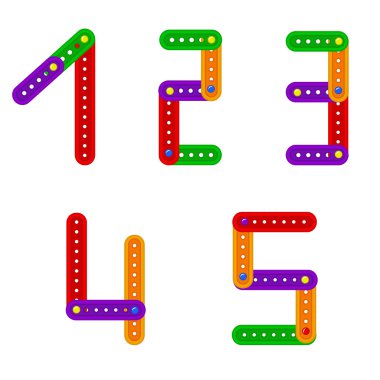 5'e 1 Oluşturucu sayılar kümesi