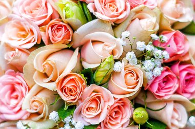 buket külden gül gelin buketi 