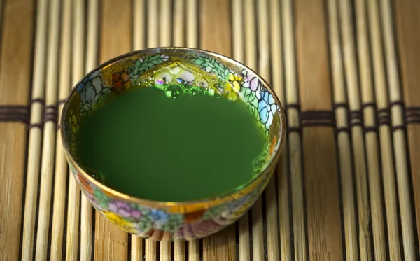 Tè verde da matcha — Foto Stock