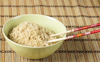 Boiled brown rice