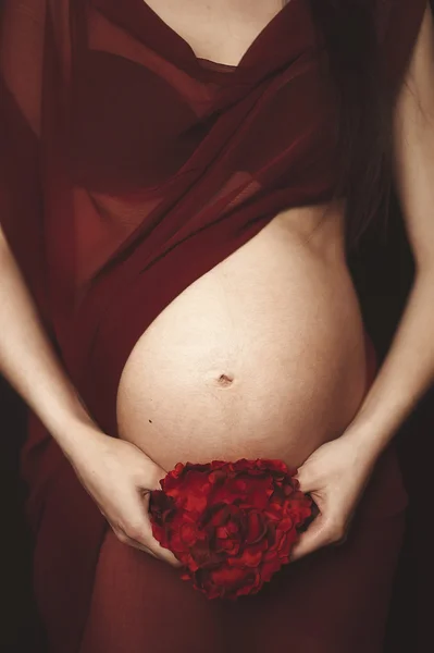 Gravidanza. Aspettando un bambino . — Foto Stock