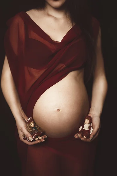 Gravidanza. Aspettando un bambino . — Foto Stock