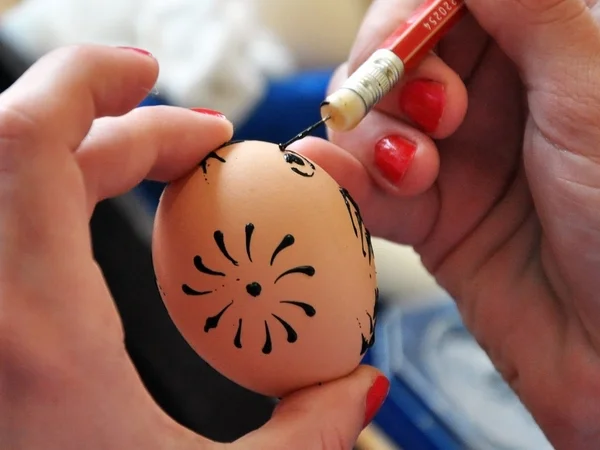 Pysanka Easter Lemko — Stock Photo, Image