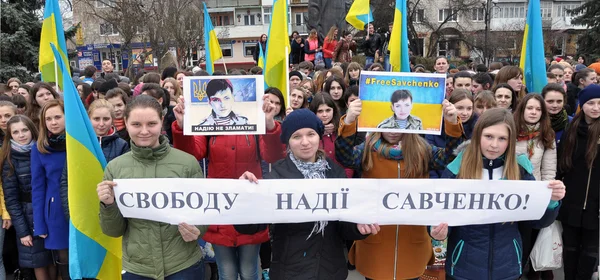 Rally in support of  Nadia Savchenko_3