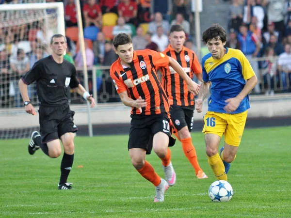 Fc Shakhtar_6 oyuncuları — Stok fotoğraf