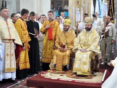 Chortkiv Bölüm Kilisesi Sviatoslav Shevchuk_10 ziyareti