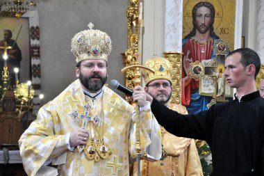 Chortkiv bölüm kilise Sviatoslav Shevchuk_17 için ziyaret edin