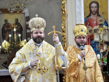 Chortkiv bölüm kilise Sviatoslav Shevchuk_24 için ziyaret edin
