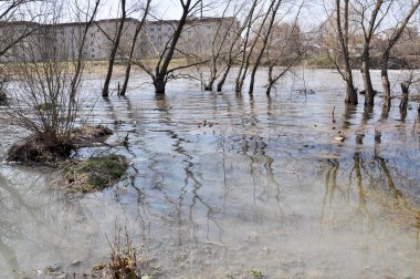 Bahar river_3 üzerinde sel