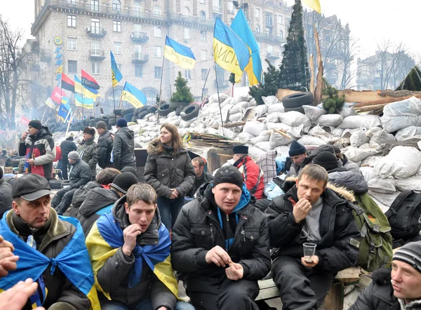 Kyiv Maidan Revolution Fordele _ 15 - Stock-foto