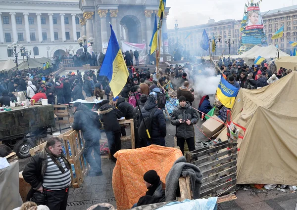 Kiev Maidan Revolution Vantaggi _ 10 — Foto Stock