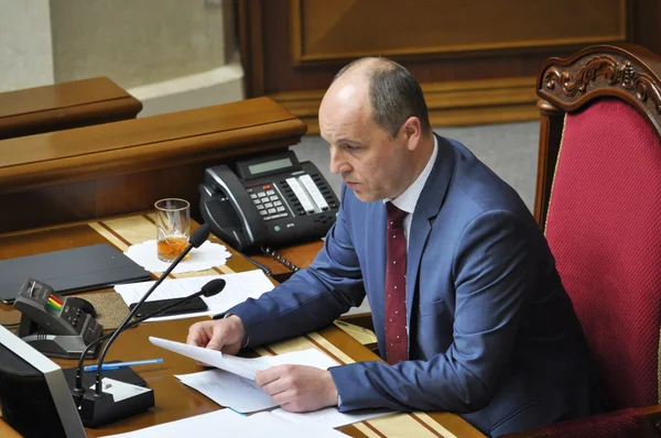 アンドリー ・ Paruby のウクライナの Verkhovna Rada の会長 — ストック写真