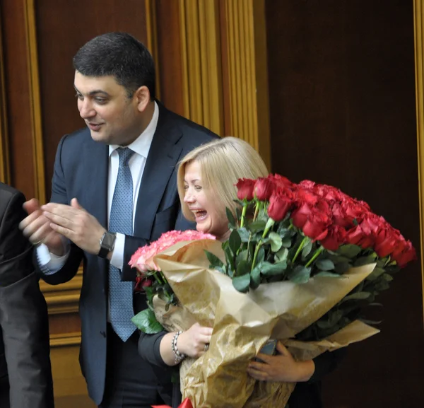 Primo vicepresidente della Verkhovna Rada dell'Ucraina Iryna Ger — Foto Stock