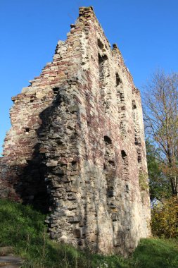 Ukrayna 'nın Ternopil bölgesindeki Buchach Kalesi kalıntıları (14.-18. yüzyıllar) - ulusal öneme sahip mimari bir anıt.