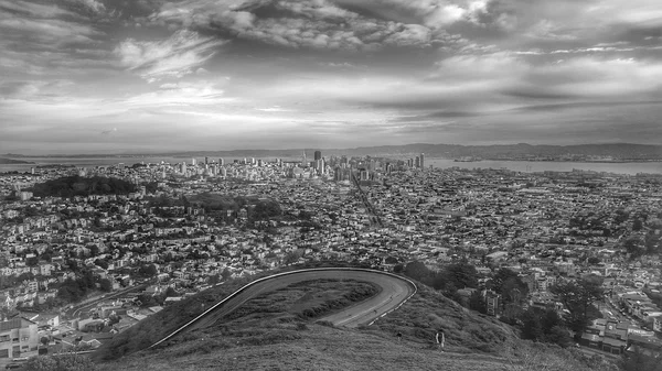 Tvillingar Peak San Francisco — Stockfoto