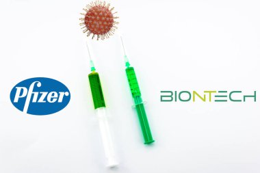 Biontech ve Pfizer Coronavirus 'a karşı aşı dozları