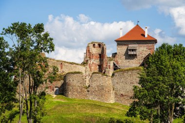 Bauska Letonya 'daki tarihi kaleler