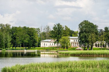 Birzai Gölü ve çevresindeki yeşillik manzarası