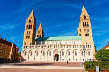 Peks Macaristan 'daki Katedralin Tarihi Mimarisi