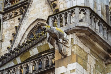 Regensburg, Almanya - 23 Kasım 2025: Sonbaharda Tarihi Merkez