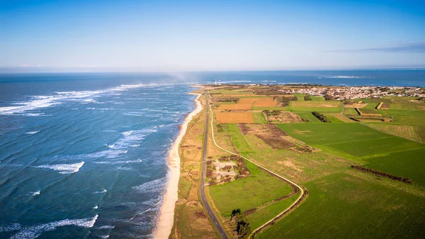 Oleron Adası Sahil Hattı, Charente, Fransa