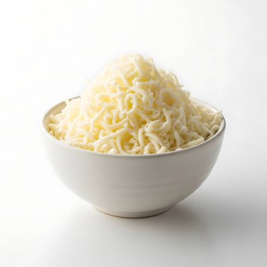 Mutfak tezgahında bir kase pirinç.