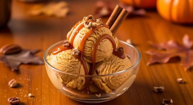 lezzetli çikolatalı dondurma