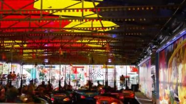 Sydney, Avustralya - 6 Nisan 2012: çarpışan arabalar bir zaman atlamalı