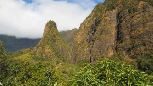 Agulha iao de maui — Vídeo de Stock