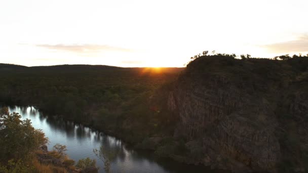 Garganta de Katherine en el Parque Nacional Nitmiluk — Vídeos de Stock