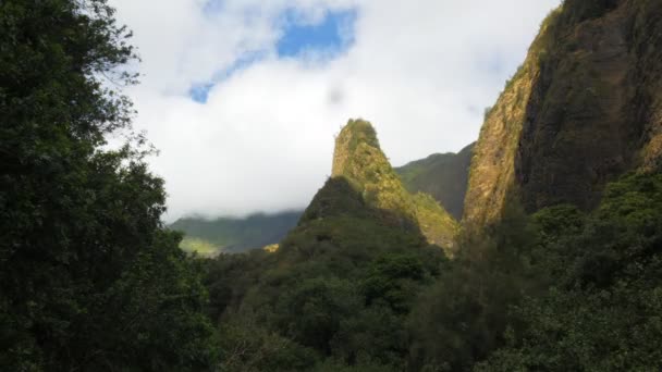 Agulha iao de maui — Vídeo de Stock