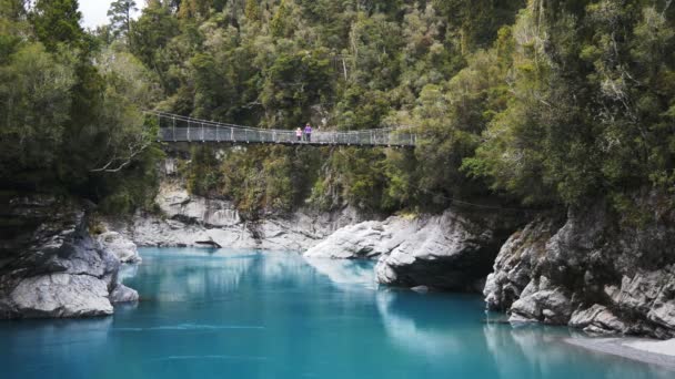 Hokitika chei în Noua Zeelandă — Videoclip de stoc