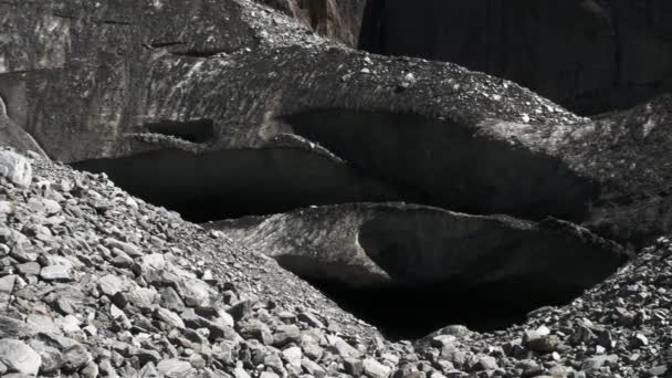 Maricas josef glaciär i Nya Zeeland — Stockvideo