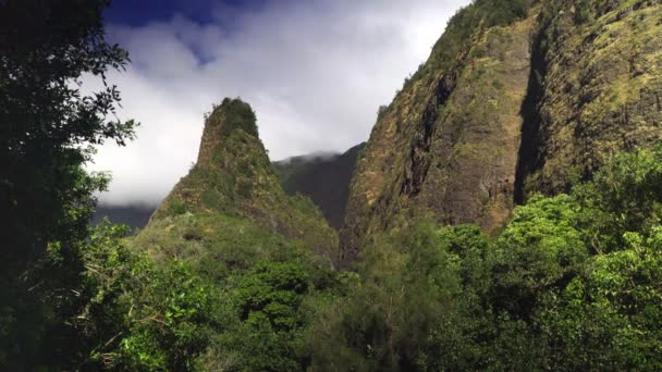 Iao jehla maui — Stock video