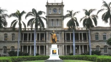 Kral kamahameha heykel Honolulu