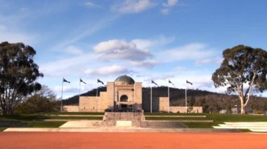 Canberra, Avustralya - 2 Ekim 2013: canberra, Avustralya Savaş Anıtı ana avlu