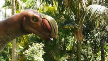 bir efektlerle dinozor başkanı