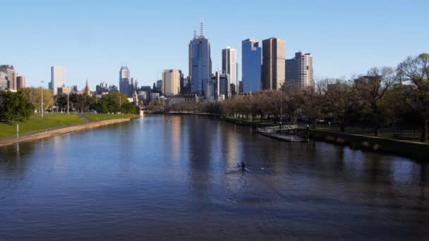 Rio Yarra Melbourne — Vídeo de Stock