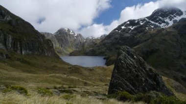 Göl harris routeburn yolda