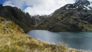Göl harris routeburn yolda