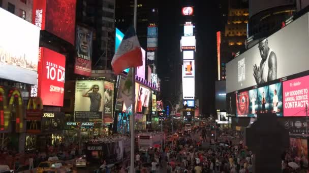New York New York Usa Settembre 2015 Ampia Visuale Del — Video Stock