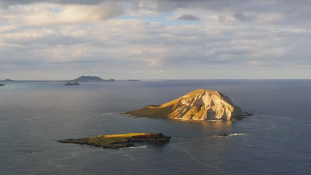 Isla manana de costa de oahu — Vídeo de stock