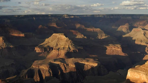 Vista al tramonto del grande canyon dal punto hopi — Foto Stock