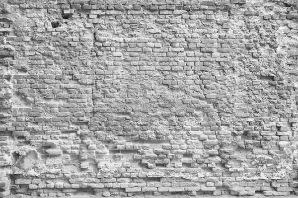 Très vieux mur de briques — Photo