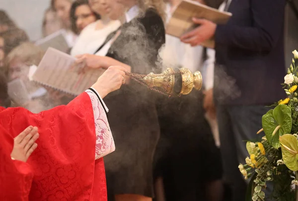 The bishop provides the Sacrament of Confirmation .