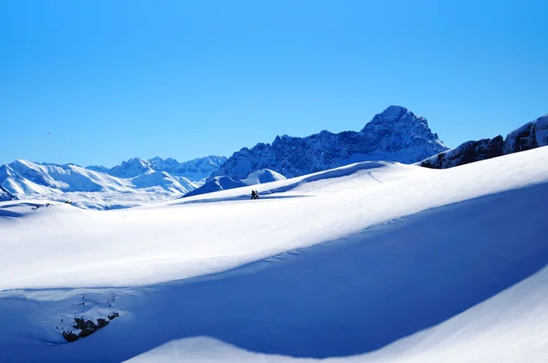 Berg på vintern — Stockfoto
